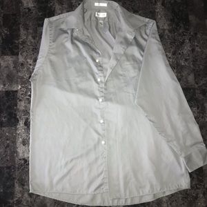 Van Heusen Silver/Grey Button-Down